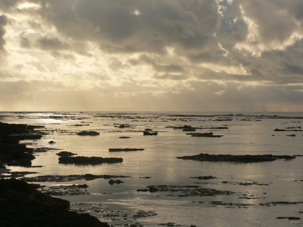 10- Le platier de Rangiroa au coucher de soleil 